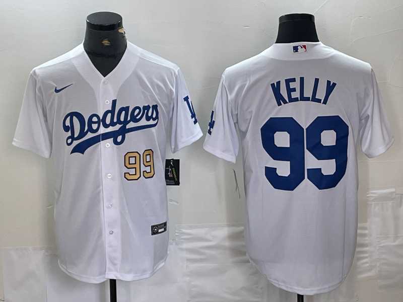 Mens Los Angeles Dodgers #99 Joe Kelly Number White Stitched Cool Base Nike Jersey,We sell and wholesale Mens Los Angeles Dodgers #99 Joe Kelly Number White Stitched Cool Base Nike Jersey on line form chian!